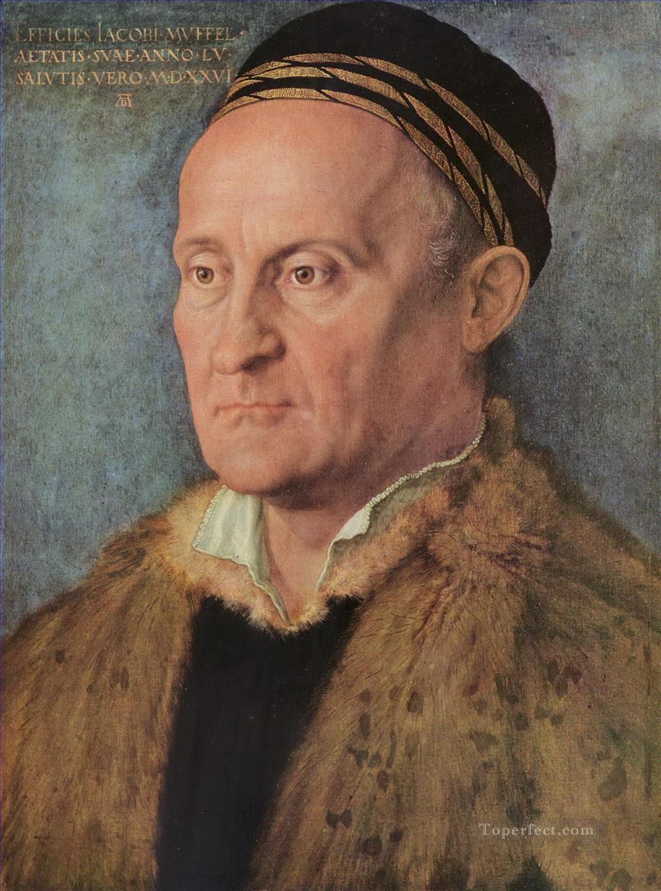 Portrait of Jacob muffle Albrecht Durer Oil Paintings